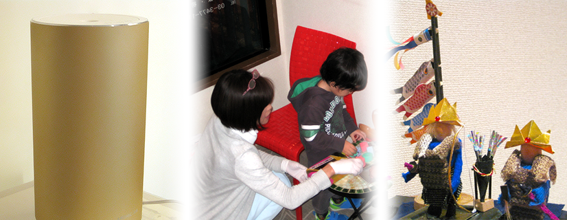 リラックスできる環境づくりを心がけております。